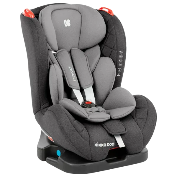 Детское автокресло Kikka Boo Hood  0 месяцев - 7 лет / 25 кг / Серый photo 1