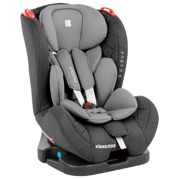 Детское автокресло Kikka Boo Hood  0 месяцев - 7 лет / 25 кг / Серый photo 1