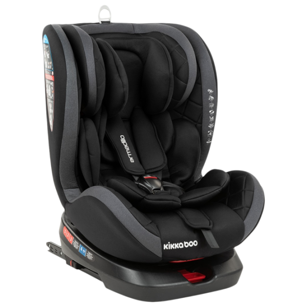 Детское автокресло Kikka Boo Armadillo  0 месяцев - 12 лет / 36 кг / Черный photo 1