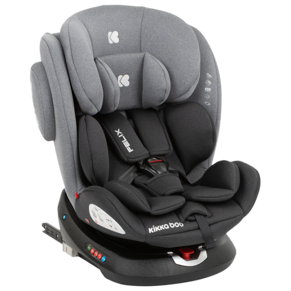 Scaun auto Kikka Boo Felix  0 luni - 12 ani / 36 kg / Dark Gray photo 1