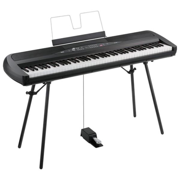 Цифровой пиан Korg SP280 BK Акустический / 88 клавиш / Split / Черный photo 1