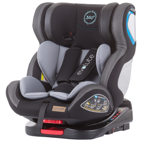 Scaun auto Chipolino Evolute  0 luni - 12 ani / 36 kg / Gray photo 1