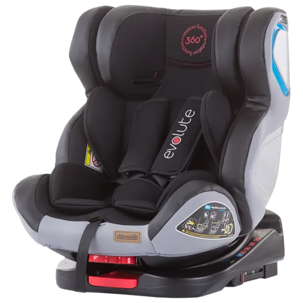 Детское автокресло Chipolino Evolute  0 месяцев - 12 лет / 36 кг / Серый photo 1