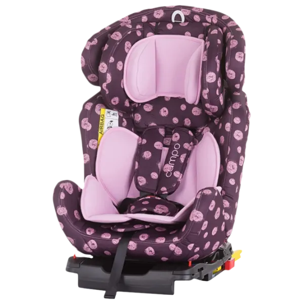 Детское автокресло Chipolino Campo  0 месяцев - 12 лет / 36 кг / Роза photo 1 Детское автокресло Chipolino Campo  0 месяцев - 12 лет / 36 кг / Роза photo 1