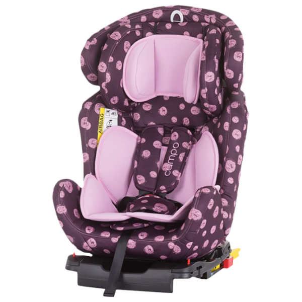 Детское автокресло Chipolino Campo  0 месяцев - 12 лет / 36 кг / Роза photo 1 Детское автокресло Chipolino Campo  0 месяцев - 12 лет / 36 кг / Роза photo 1