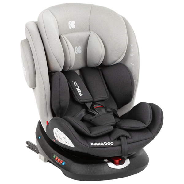 Детское автокресло Kikka Boo Felix  0 месяцев - 12 лет / 36 кг / Светло Серый photo 1