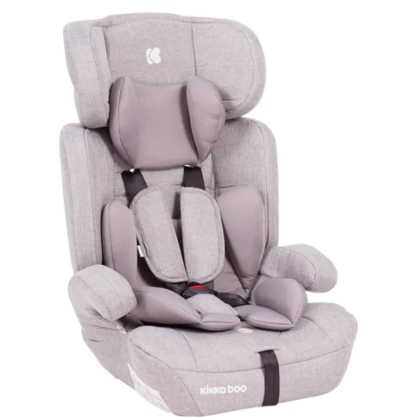 Детское автокресло Kikka Boo Zimpla  9 месяцев - 12 лет / / Серый photo 1