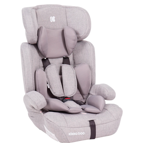 Детское автокресло Kikka Boo Zimpla  9 месяцев - 12 лет / / Серый photo 1
