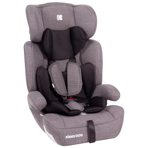 Детское автокресло Kikka Boo Zimpla  9 месяцев - 12 лет / / Серый photo 1