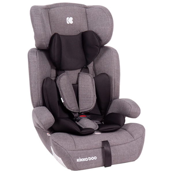 Детское автокресло Kikka Boo Zimpla  9 месяцев - 12 лет / / Серый photo 1