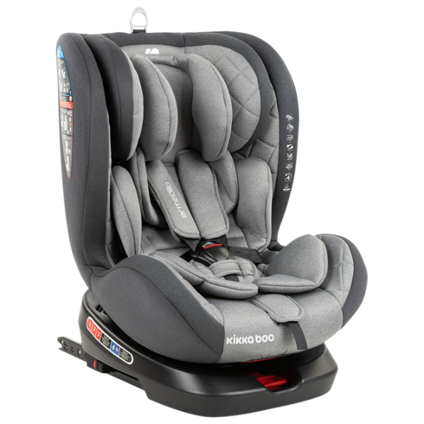 Детское автокресло Kikka Boo Armadillo  0 месяцев - 12 лет / 36 кг / Серый photo 1