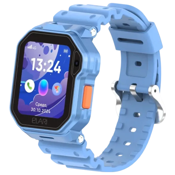 Детские часы Elari KidPhone 4G Techno 1.76"/ Синий photo 1