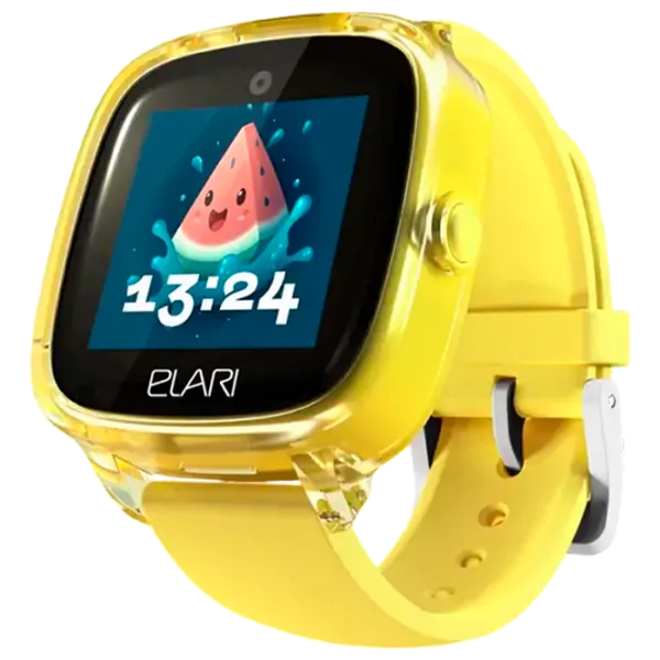 Детские часы Elari KidPhone 4G Fresh 1.4"/ Желтый photo 1