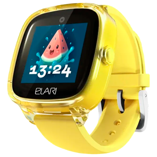 Детские часы Elari KidPhone 4G Fresh 1.4"/ Желтый photo 1
