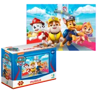 Puzzle DoDo Puzzle-mini „Echipa”, seria Patrula cățelușilor 4+/ Numărul de piese: 35