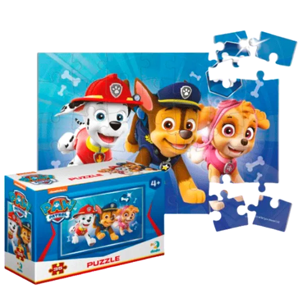 Puzzle DoDo Puzzle-mini „Marshall, Chase și Skye”, seria Patrula cățelușilor 4+/ Numărul de piese: 35 photo 1 Puzzle DoDo Puzzle-mini „Marshall, Chase și Skye”, seria Patrula cățelușilor 4+/ Numărul de piese: 35 photo 1