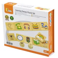 Puzzle VIGA Studiem organele de simț 3+/ Numărul de piese: 48
