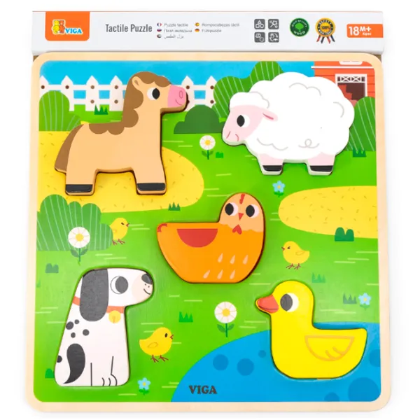 Puzzle VIGA Ферма 1+/ Количество деталей: 5 photo 1