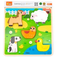 Puzzle VIGA Ферма 1+/ Количество деталей: 5