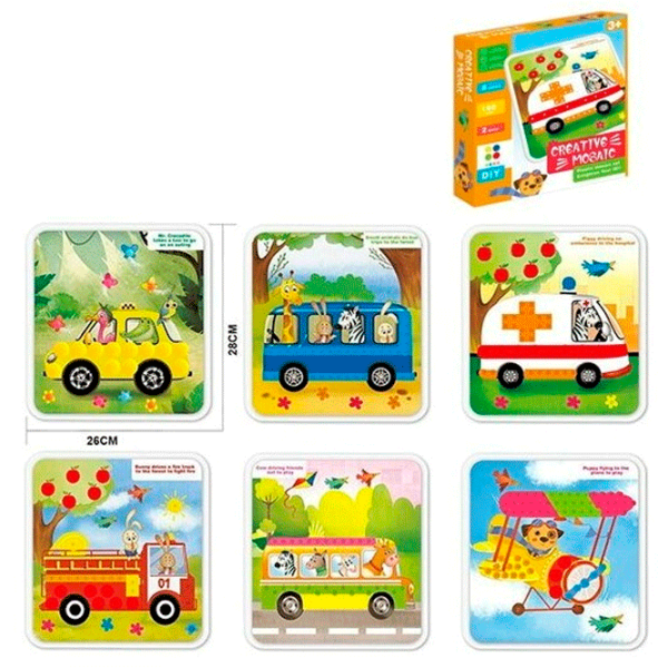 Puzzle ChiToys РЕ03.37 3+/ Количество деталей: 6 photo 1 Puzzle ChiToys РЕ03.37 3+/ Количество деталей: 6 photo 1