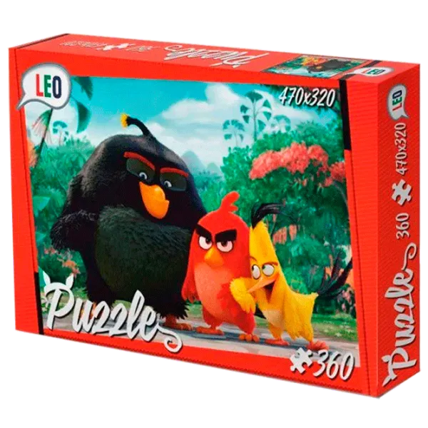 Puzzle Leo Angry Birds / Количество деталей: 360 photo 1