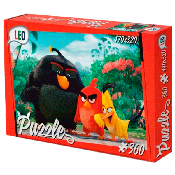 Puzzle Leo Angry Birds / Количество деталей: 360 photo 1