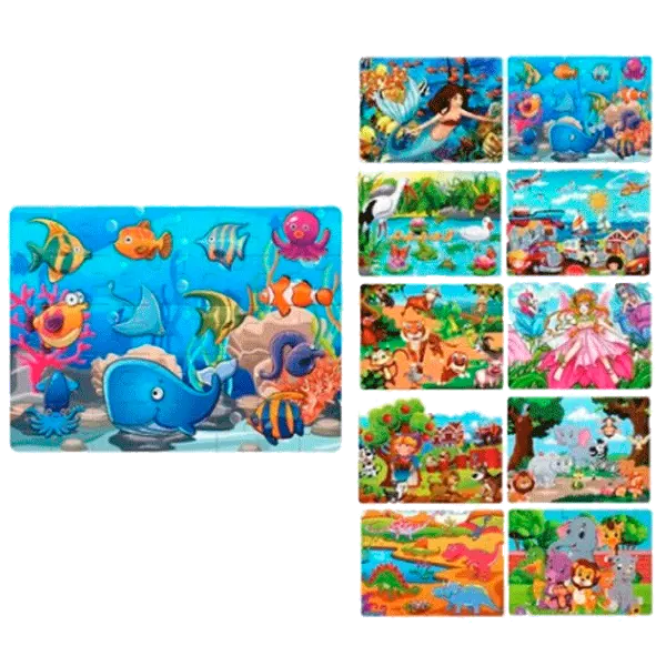 Puzzle Optmarket РЕ03.44 2+/ Numărul de piese:  photo 1