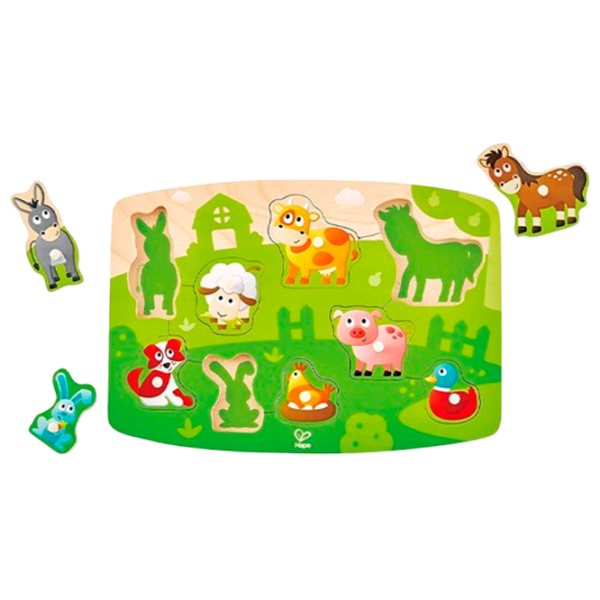 Puzzle Hape Ferma 2+/ Numărul de piese: 9 photo 1