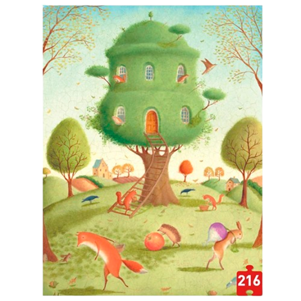 Puzzle 2D Mideer Vecini ocupați 8+/ Numărul de piese: 216 photo 1 Puzzle 2D Mideer Vecini ocupați 8+/ Numărul de piese: 216 photo 1