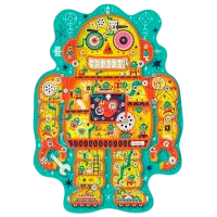 Puzzle 2D Mideer Fabrica de roboți 6+/ Numărul de piese: 226
