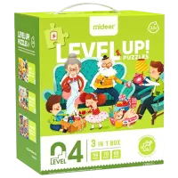 Набор пазлов Mideer Один день в моей жизни 3.5+/ Количество деталей: 212