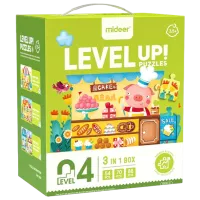 Set de puzzle-uri Mideer Orașul de basm 3.5+/ Numărul de piese: 212