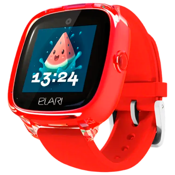 Детские часы Elari KidPhone 4G Fresh 1.4"/ Красный photo 1