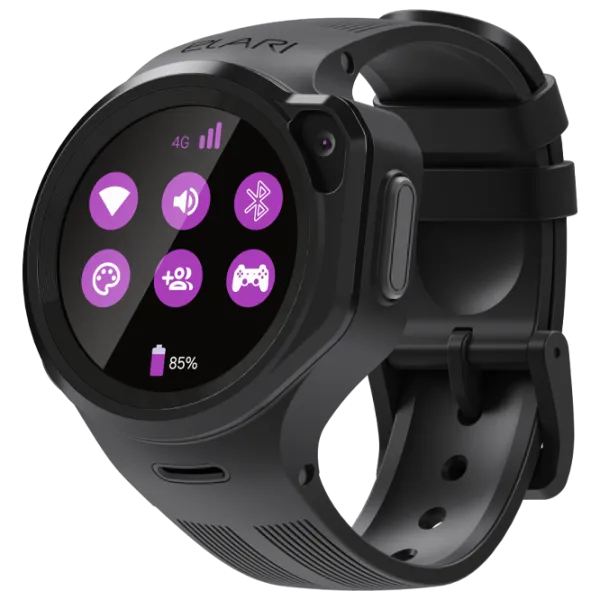 Детские часы Elari KidPhone 4GR M 1.3"/ Черный photo 1