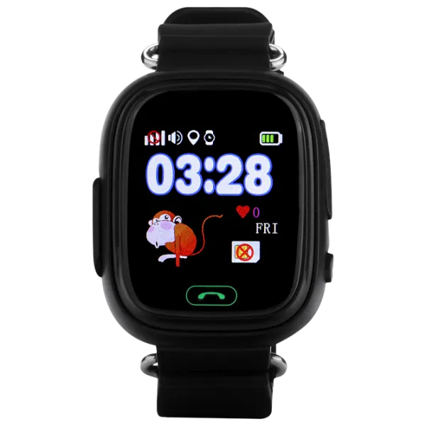 Ceas pentru copii Bubble GW100 1.22"/ Black photo 3