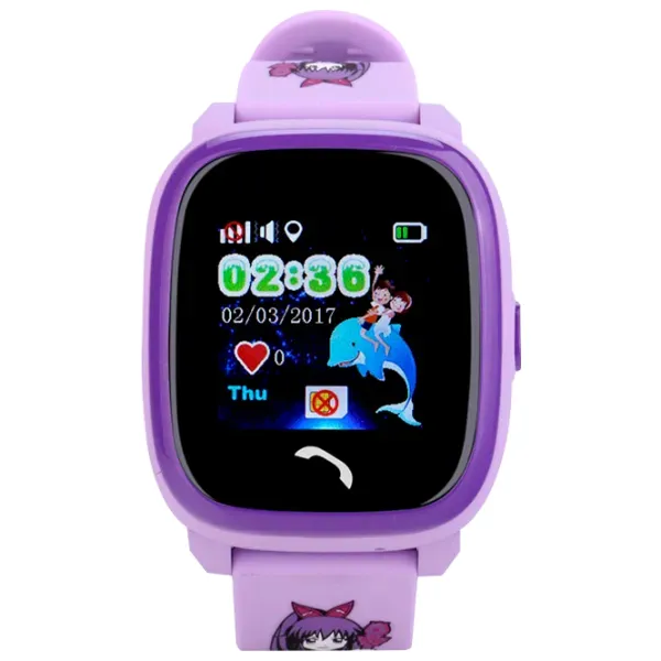 Ceas pentru copii Bubble GW400S 1.22"/ Violet photo 2