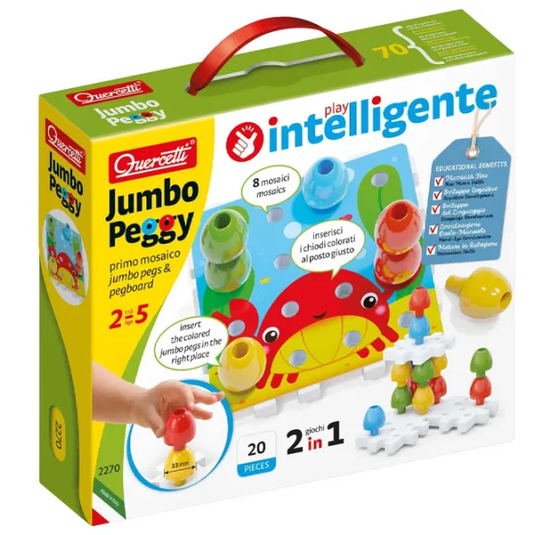 Мозайка Quercetti QT 2270  Play Intelligente / 2+ photo 1