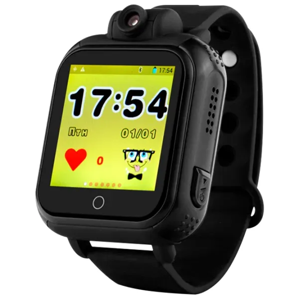 Ceas pentru copii Bubble GW1000 1.54"/ Black photo 1