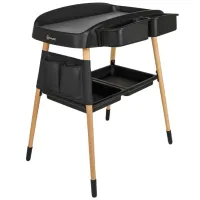 Пеленальный столик BabyGo Change Me  Унисекс / 0+ / Черный