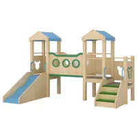 Complex de joacă Tisam BNX 7404   / Beige
