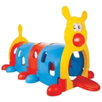Игровой комплекс Pilsan Tunelul-Omida cu 4 secțiuni   / Разноцветный