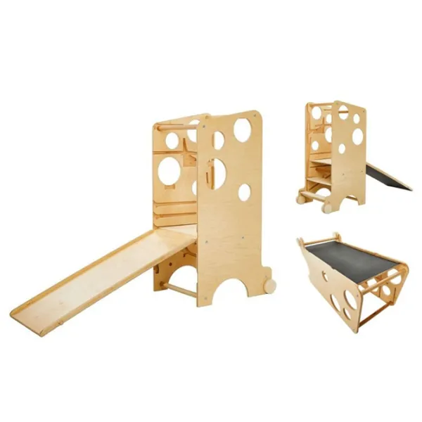 Complex de joacă Leea Toys Montessori  / Beige photo 1