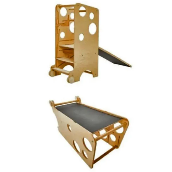 Complex de joacă Leea Toys Montessori  / Beige photo 1
