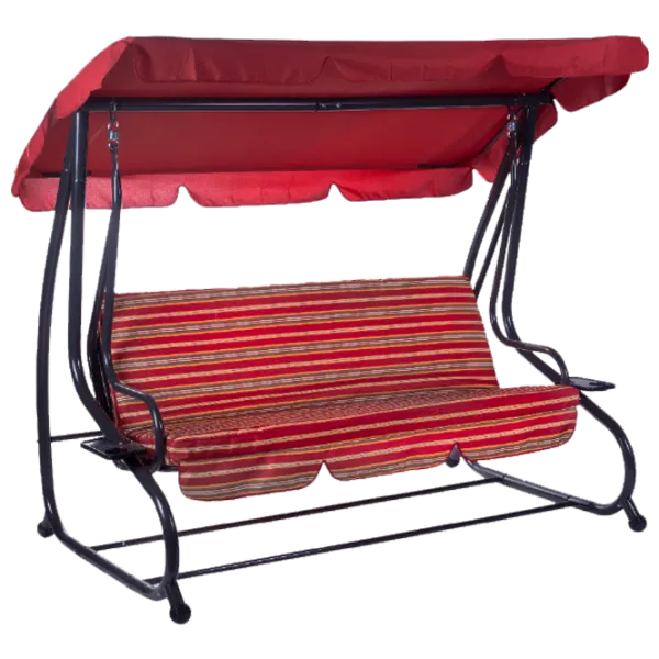 Садовые качели Villager Santorini (067206) Красный /  photo 1 Садовые качели Villager Santorini (067206) Красный /  photo 1