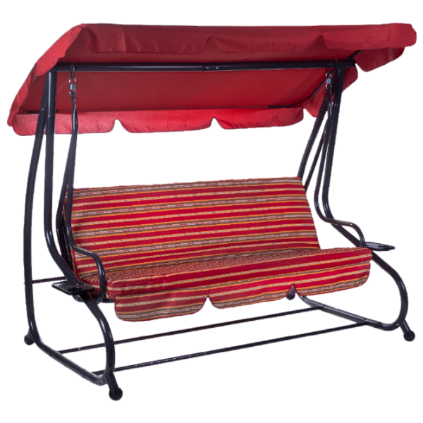 Садовые качели Villager Santorini (067206) Красный /  photo 1 Садовые качели Villager Santorini (067206) Красный /  photo 1