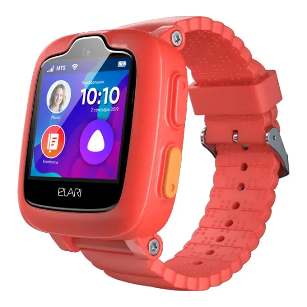 Детские часы Elari KidPhone 3G 1.3"/ Красный photo 1
