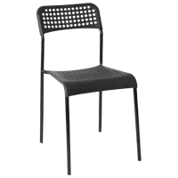 Кухонный стул DecoPrim E-055 Пластик/ Черный 