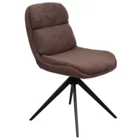 Scaun de bucătărie DecoPrim AVA Stofă/ Brown Black