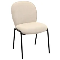 Scaun de bucătărie DecoPrim Nanco Stofă/ Beige Black