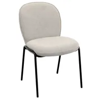 Scaun de bucătărie DecoPrim Nanco Stofă/ Gray Black